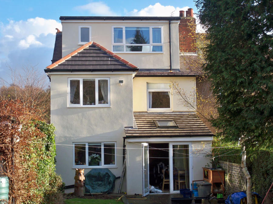 Hip End Dormer and Rear